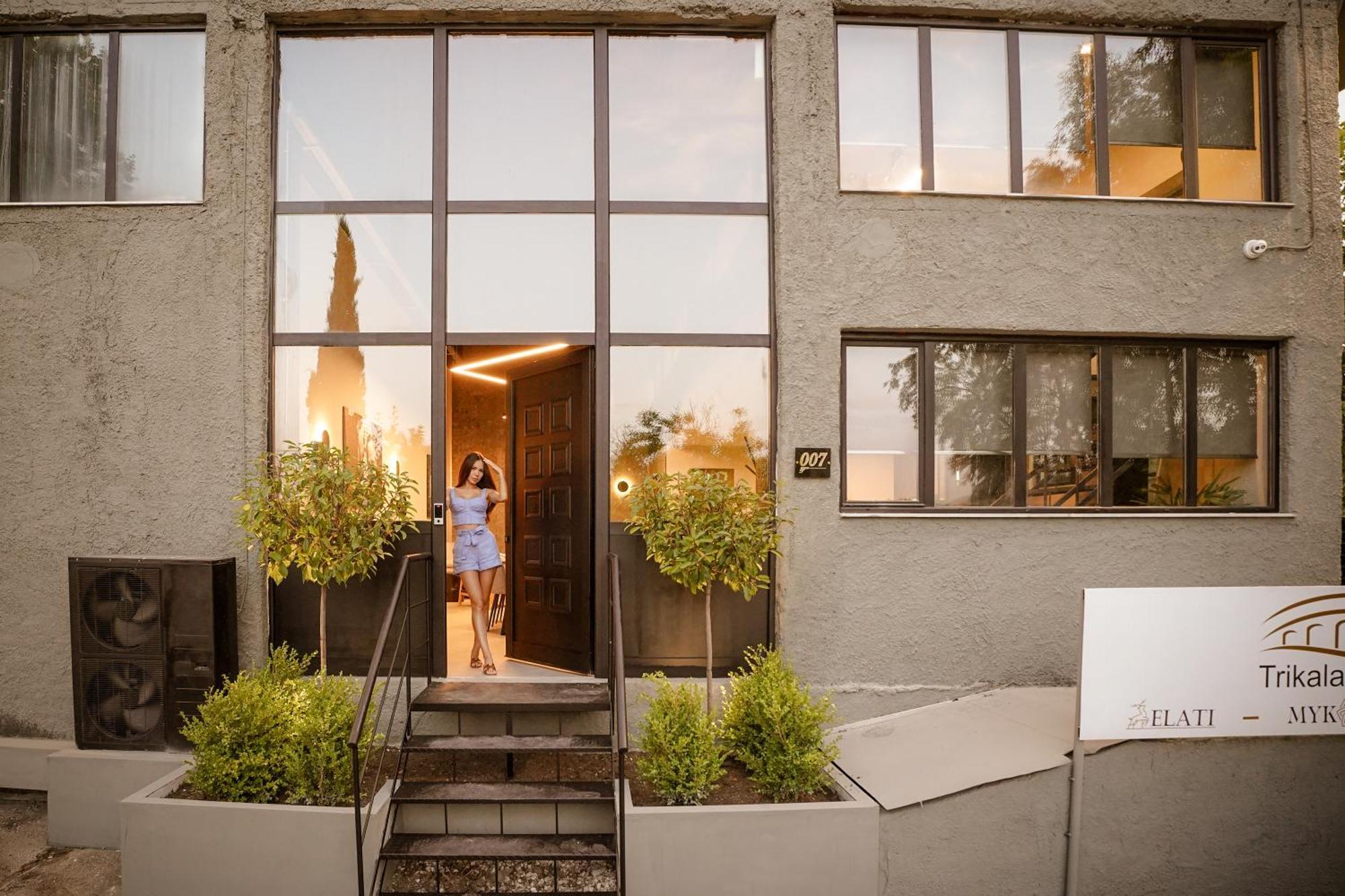 Industrial Loft Apartment Trikala  Exterior photo